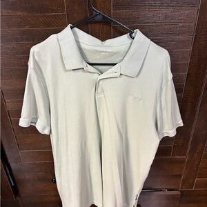 Calvin Klein Men's Light Green Polo Shirt